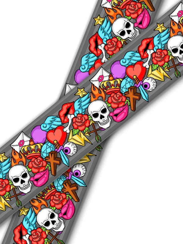 Biothane-Rope Martingale Leash "Print"