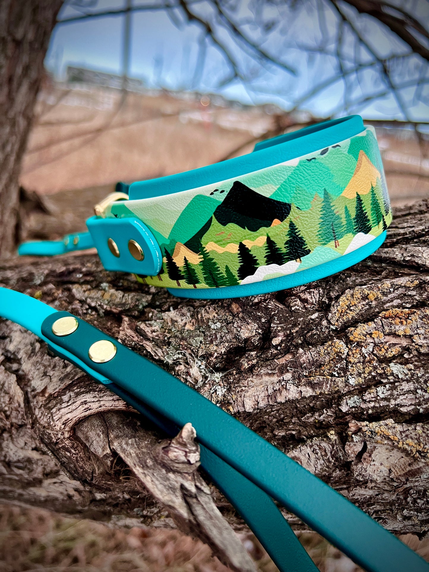 French Martingale Leash "Print"