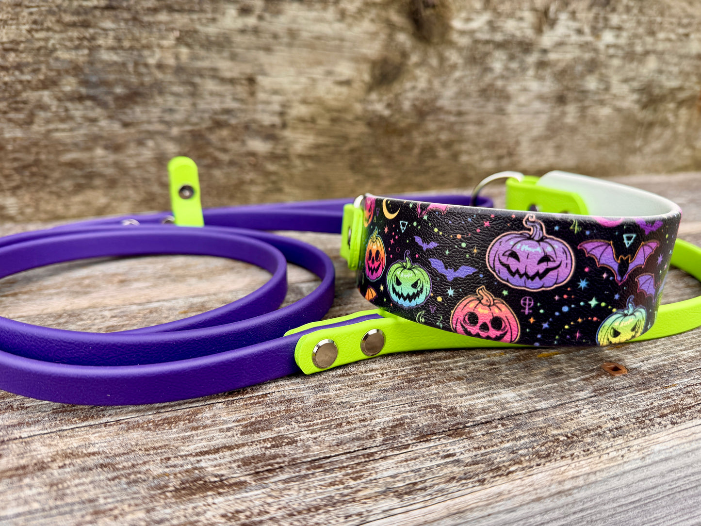 Halloween Martingale Leash 1.5"