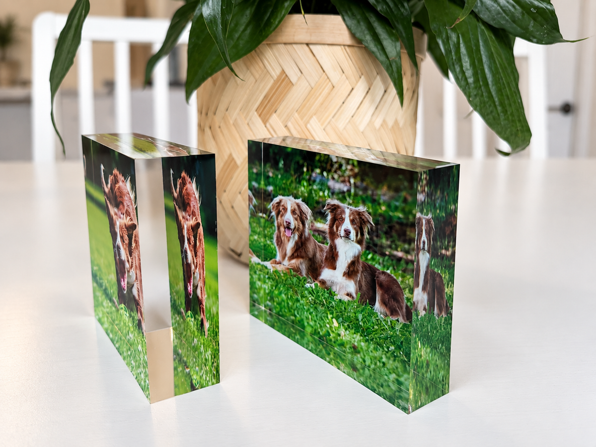 Custom Acrylic Photo Block 3" × 3"