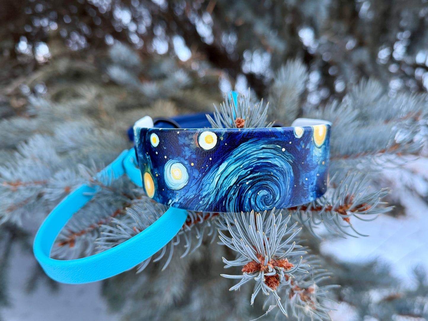 French Martingale Leashes "Starry Night"