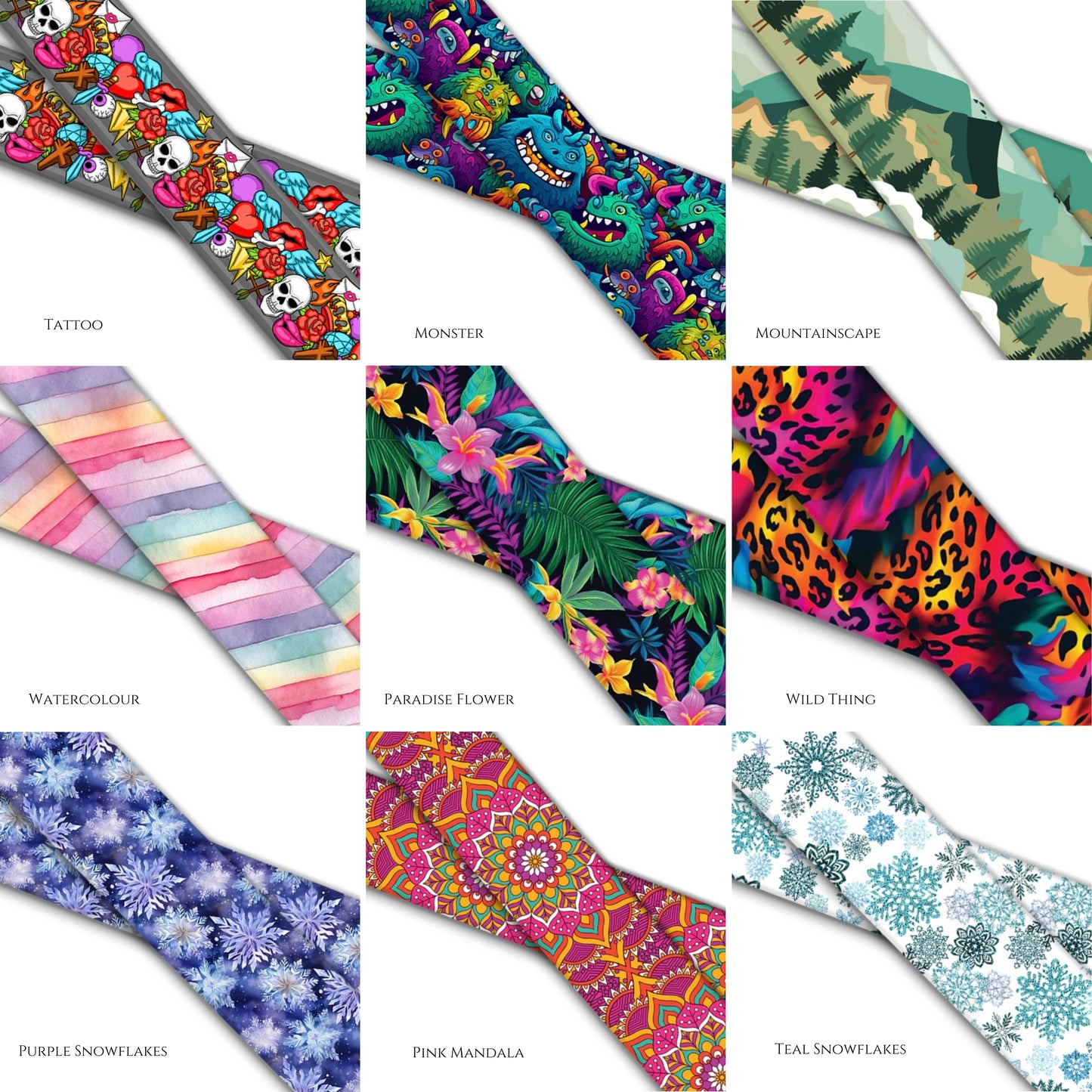 French Martingale Leash "Print"