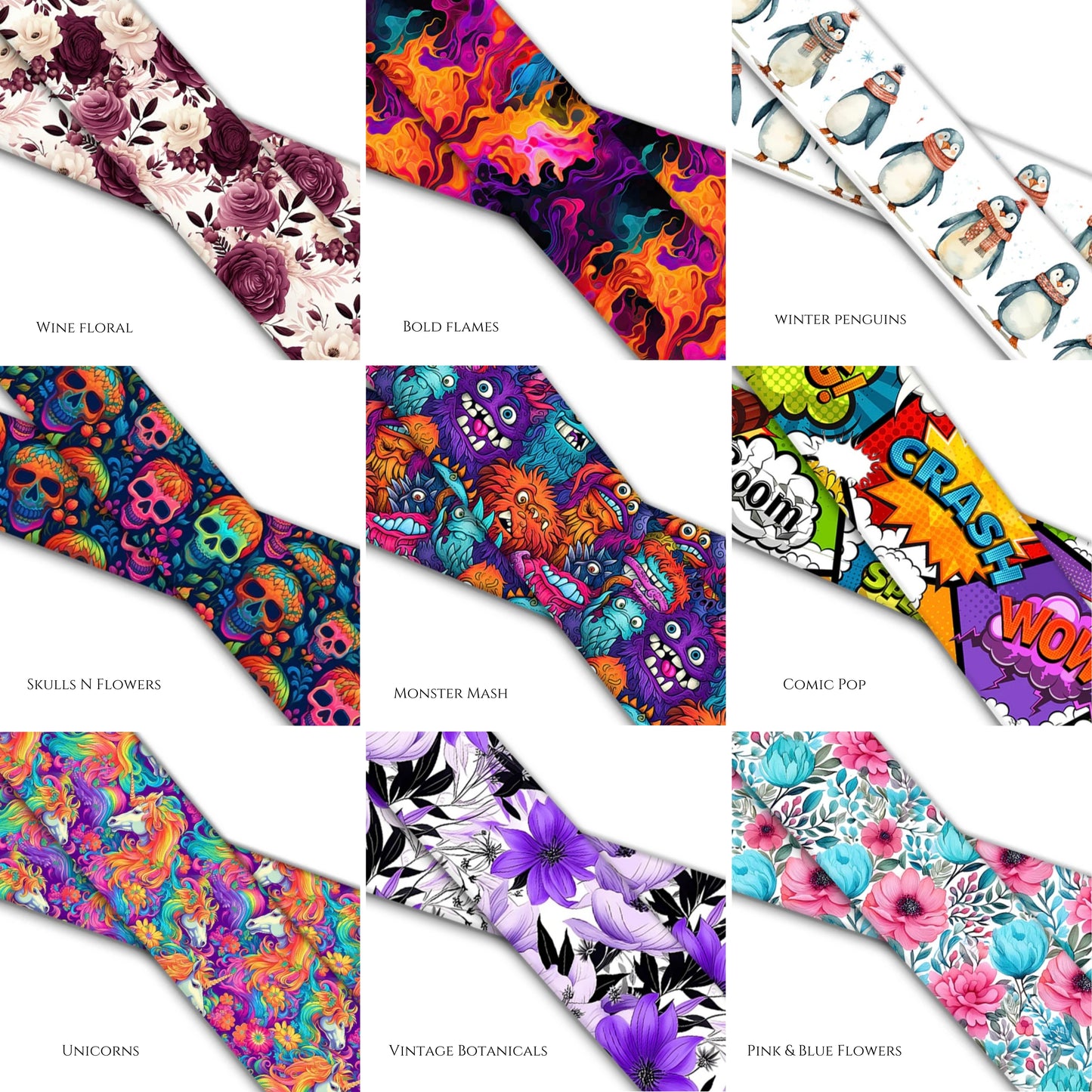 French Martingale Leash "Print"