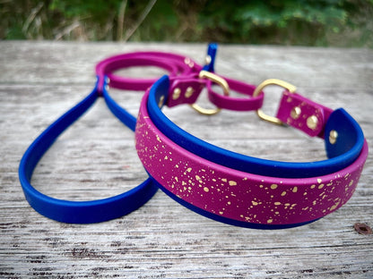 French Martingale Leash "Speckled"