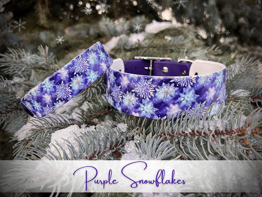 "Purple Snowflakes"