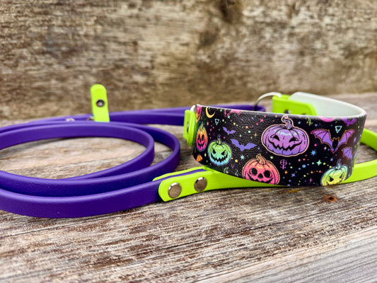 Halloween Martingale Leash 1.5"