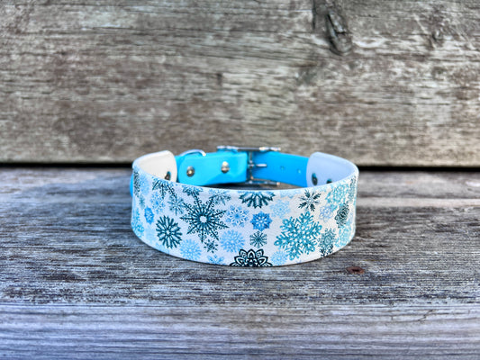 1.5" UV Collar Snowflakes