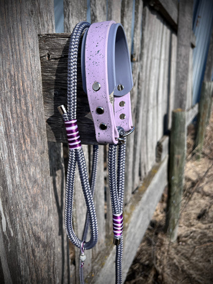 Biothane-Rope Martingale Leash "Speckled"