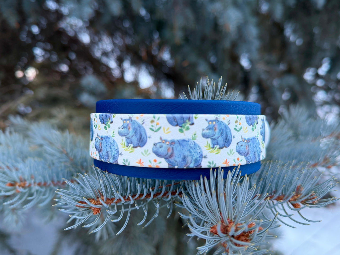 Double Layer Collar "Hippo"