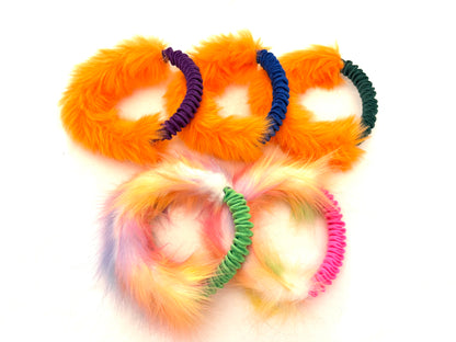 MINI Halo Tug Ring Faux Fur