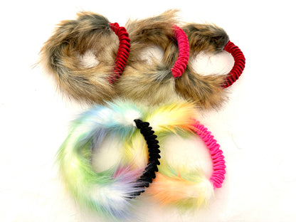 MINI Halo Tug Ring Faux Fur