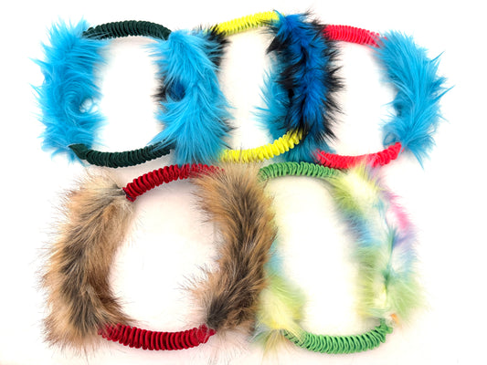 Halo Tug Ring Faux Fur