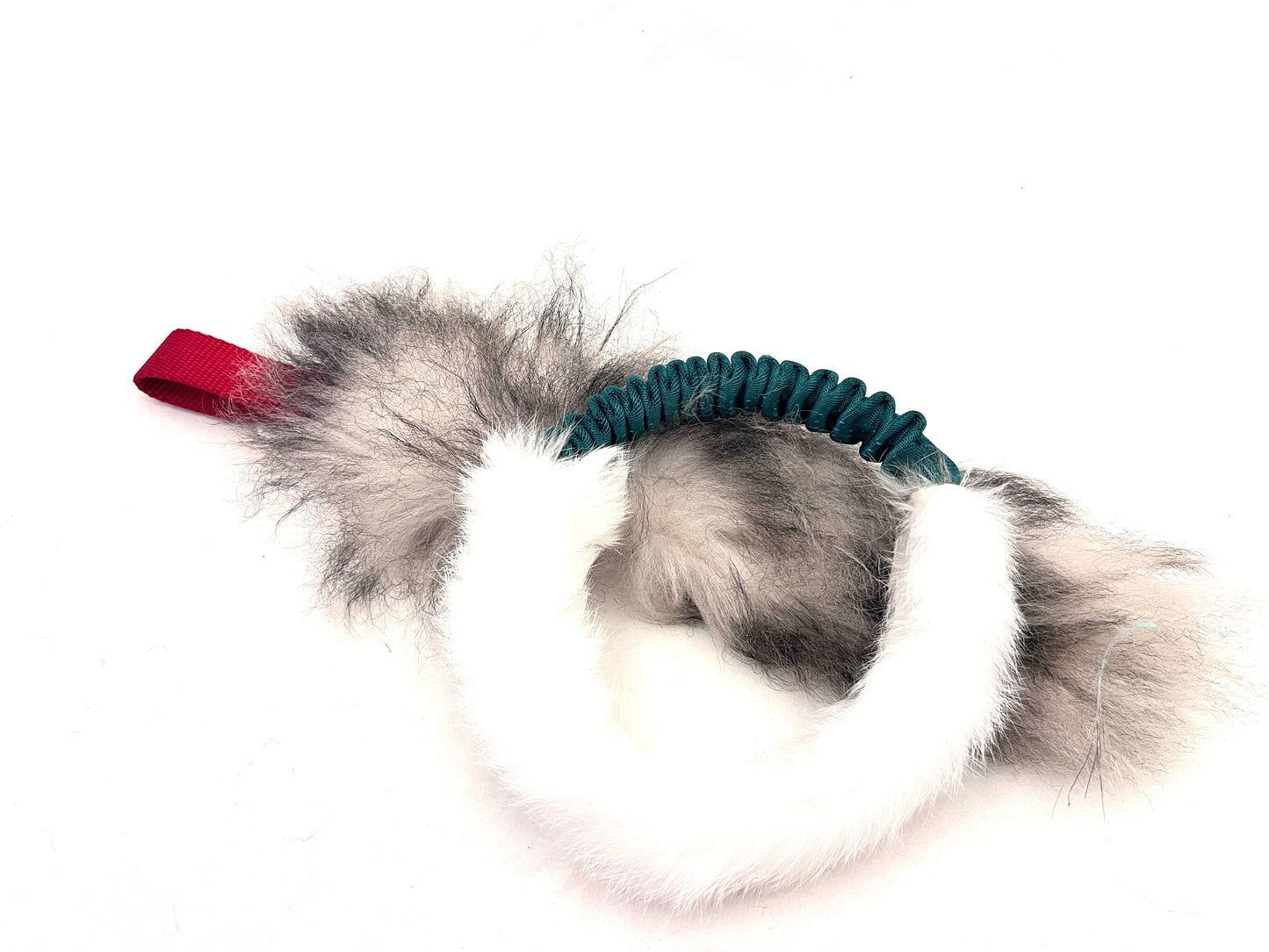 MINI Halo Tug Ring Rabbit & Leash Tug Sherpa