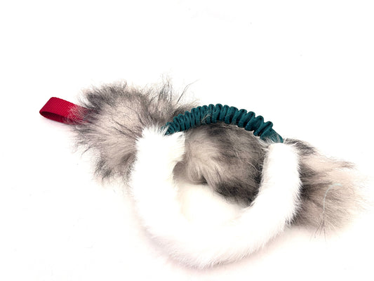 MINI Halo Tug Ring Rabbit & Leash Tug Sherpa