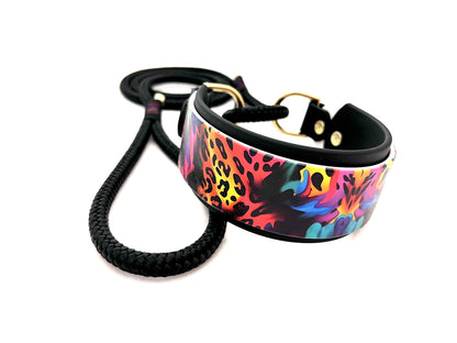 Biothane-Rope Martingale Leash "Print"