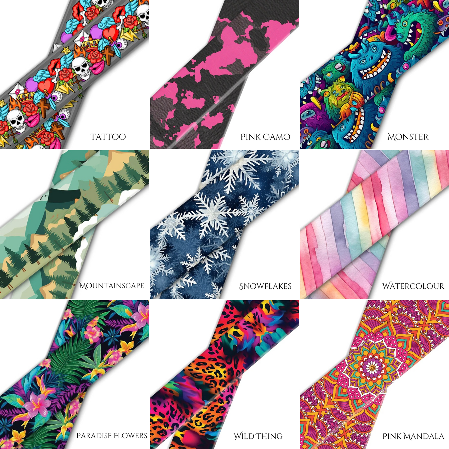 Biothane-Rope Martingale Leash "Print"