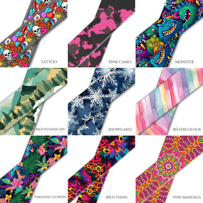 Biothane-Rope Martingale Leash "Print"