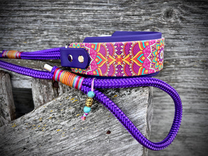 Biothane-Rope Martingale Leash "Print"